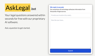 AskLegal.bot screenshot