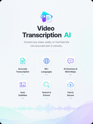 Video Transcription AI screenshot