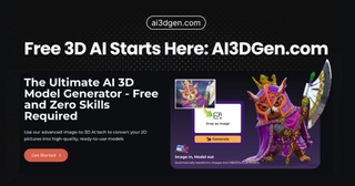AI 3D Model Generator screenshot