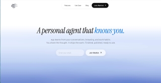 personal agent screenshot