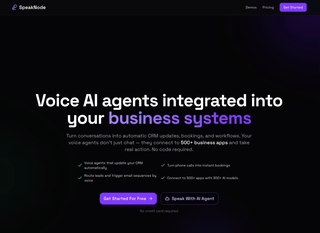 SpeakNode screenshot