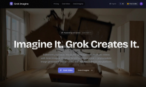 Grok Imagine screenshot