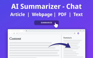 Article AI Summarizer with AI Chat screenshot