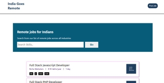 India Goes Remote screenshot