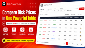 Hard drive prices screenshot