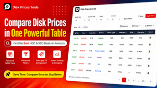 Hard drive prices screenshot