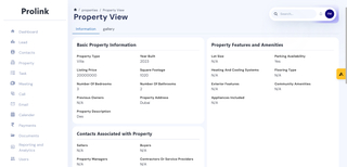 Real Estate CRM screenshot