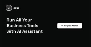 Zoye - Personal AI Assistant That Manages All Your Business Tools screenshot