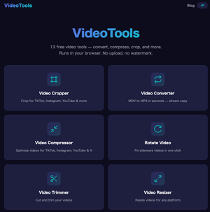 VideoTools screenshot