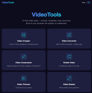 VideoTools screenshot