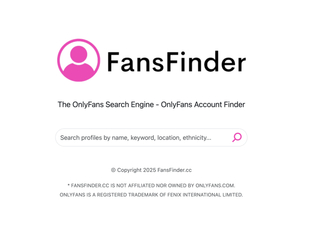 FansFinder: The Search Engine For OnlyFans screenshot