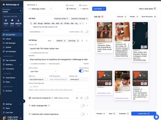 Admanage AI screenshot