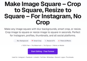 square image maker screenshot