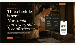 CleanConfirm screenshot