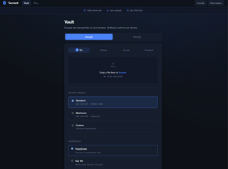 Secvant screenshot