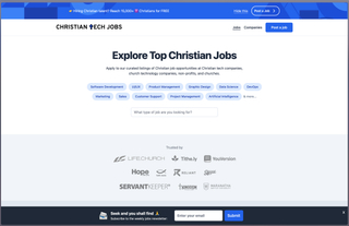 Christian Tech Jobs screenshot
