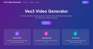 Veo 3 Video Generator screenshot