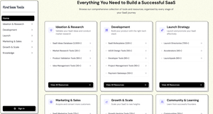 Find SaaS Tools screenshot