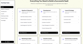 Find SaaS Tools screenshot