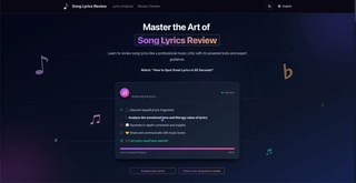 Song Lyrics Review screenshot