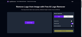Free AI Logo Remover-LogoRemover AI (no sign-up) screenshot