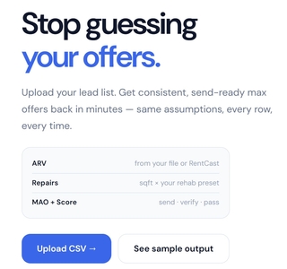 BatchOffers screenshot