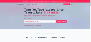 TubeScribe screenshot