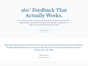 Candor : AI-Powered 360-Degree Feedback screenshot