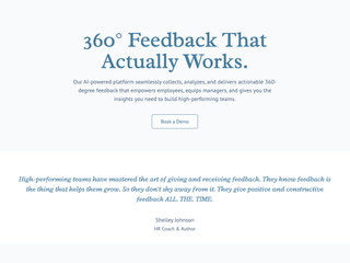 Candor : AI-Powered 360-Degree Feedback screenshot
