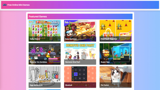 Free Mini Games Online screenshot
