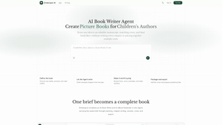 Emberspun: AI Book Writer Agent for Self-Publishers screenshot