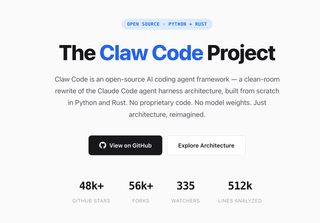 Claw Code AI screenshot