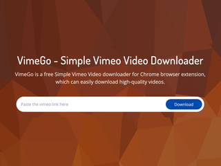 Vimego : Vimego is the best vimeo video downloader & extension. screenshot