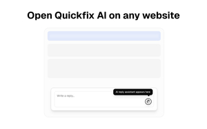 Quickfix AI screenshot