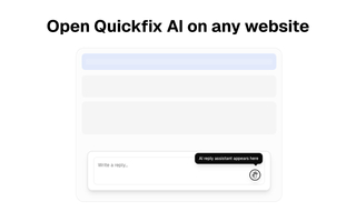 Quickfix AI screenshot