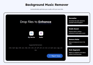 Background Music Remover Online Free screenshot
