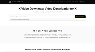 xvideodownloader screenshot