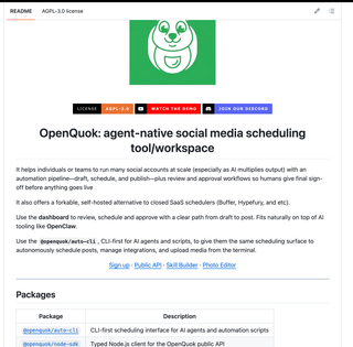 OpenQuok screenshot