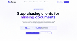 Taxhance screenshot