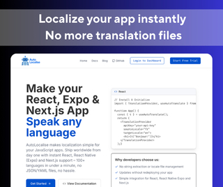 AutoLocalise screenshot