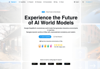 genie3.net: Experience the Future of AI World Models screenshot