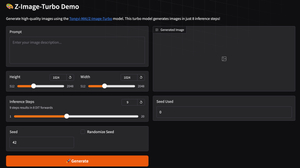 Z-Image AI Studio screenshot