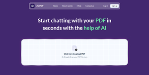 Chat-Pdf.net screenshot