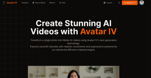 Avatar IV screenshot