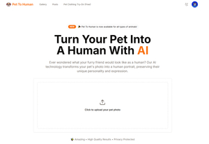 Pet To Human screenshot