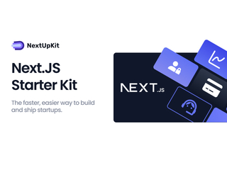 NextUpKit: Affordable Next.js starter kit boilerplate screenshot