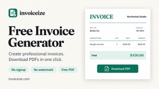Invoiceize screenshot