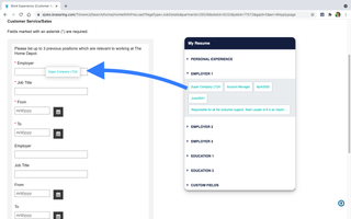 Drop.In - Browser extension for job seekers! screenshot