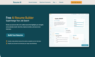 Resume AI screenshot