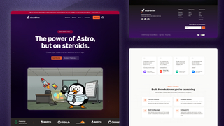 Astro Stardrive Boilerplate screenshot